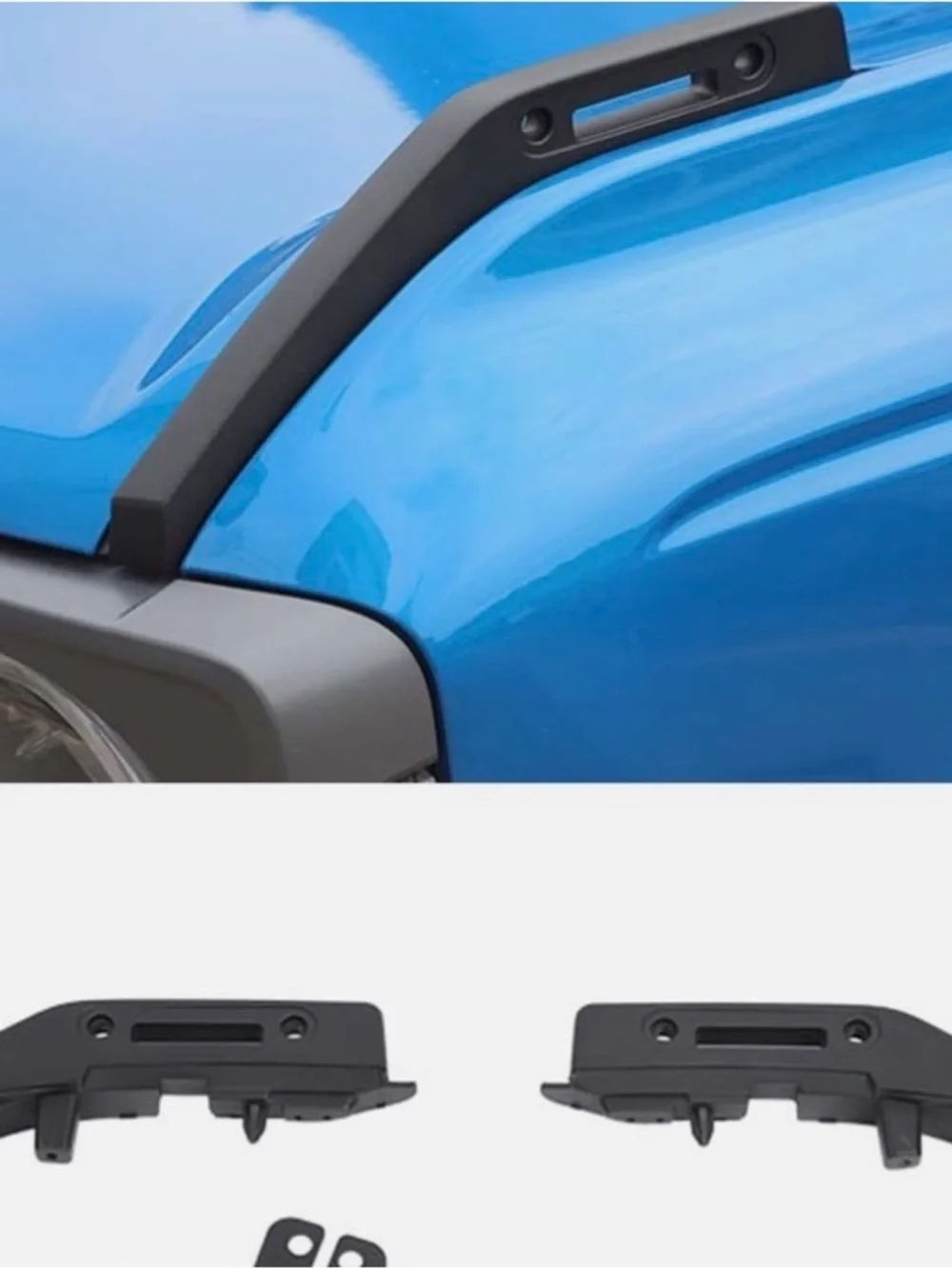 Black Replacement Side Mount Brackets
